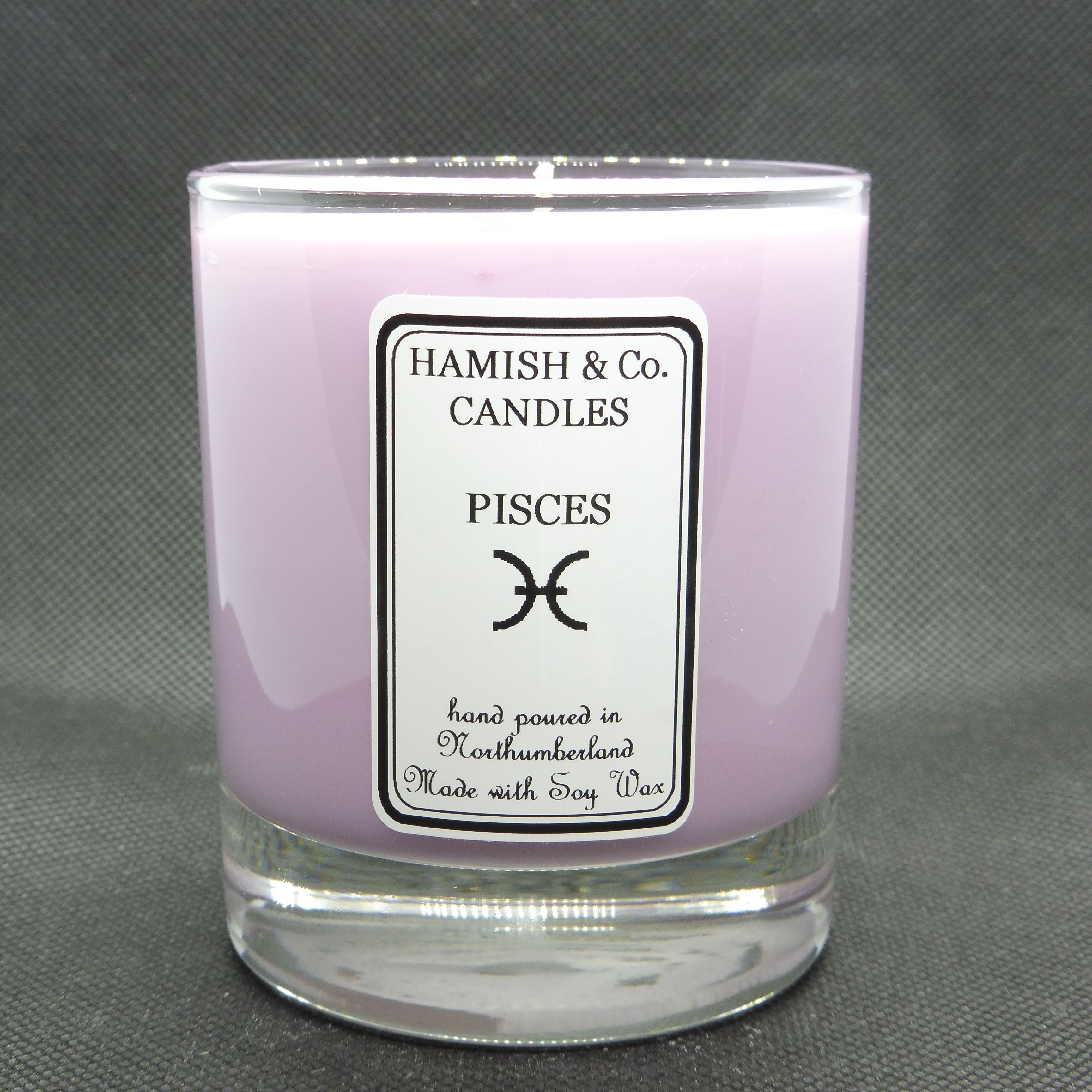 Pisces fragranced Vegan Friendly Luxury Candle